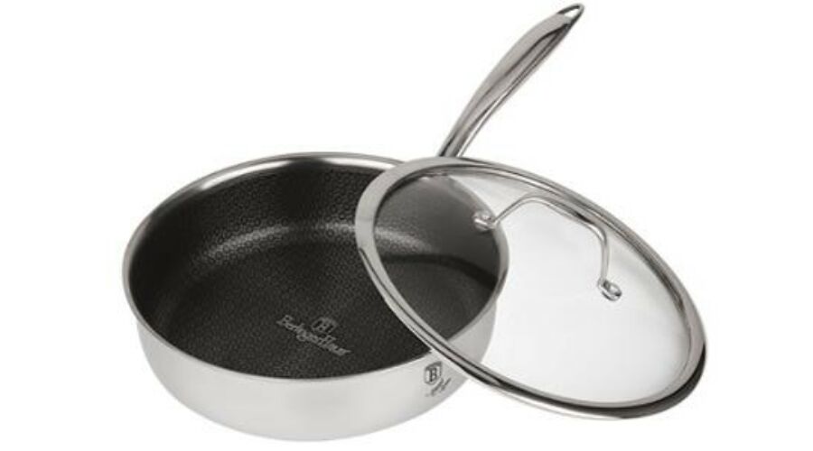 Berlinger Haus Eternal rozsdamentes serpeny� Withford eterna bevonattal, fed�vel, 24 cm